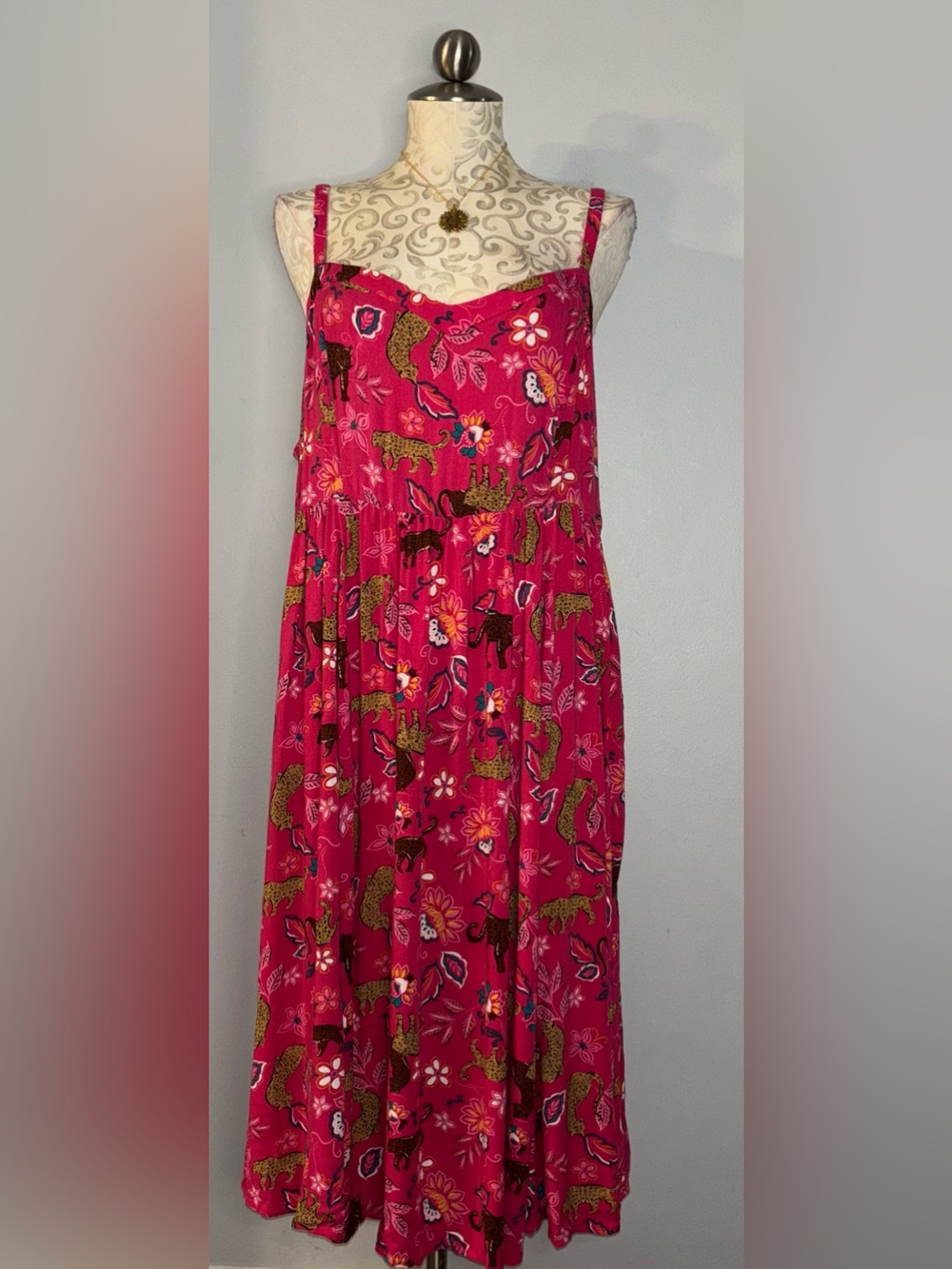 Torrid Bright Floral Dress Size 2